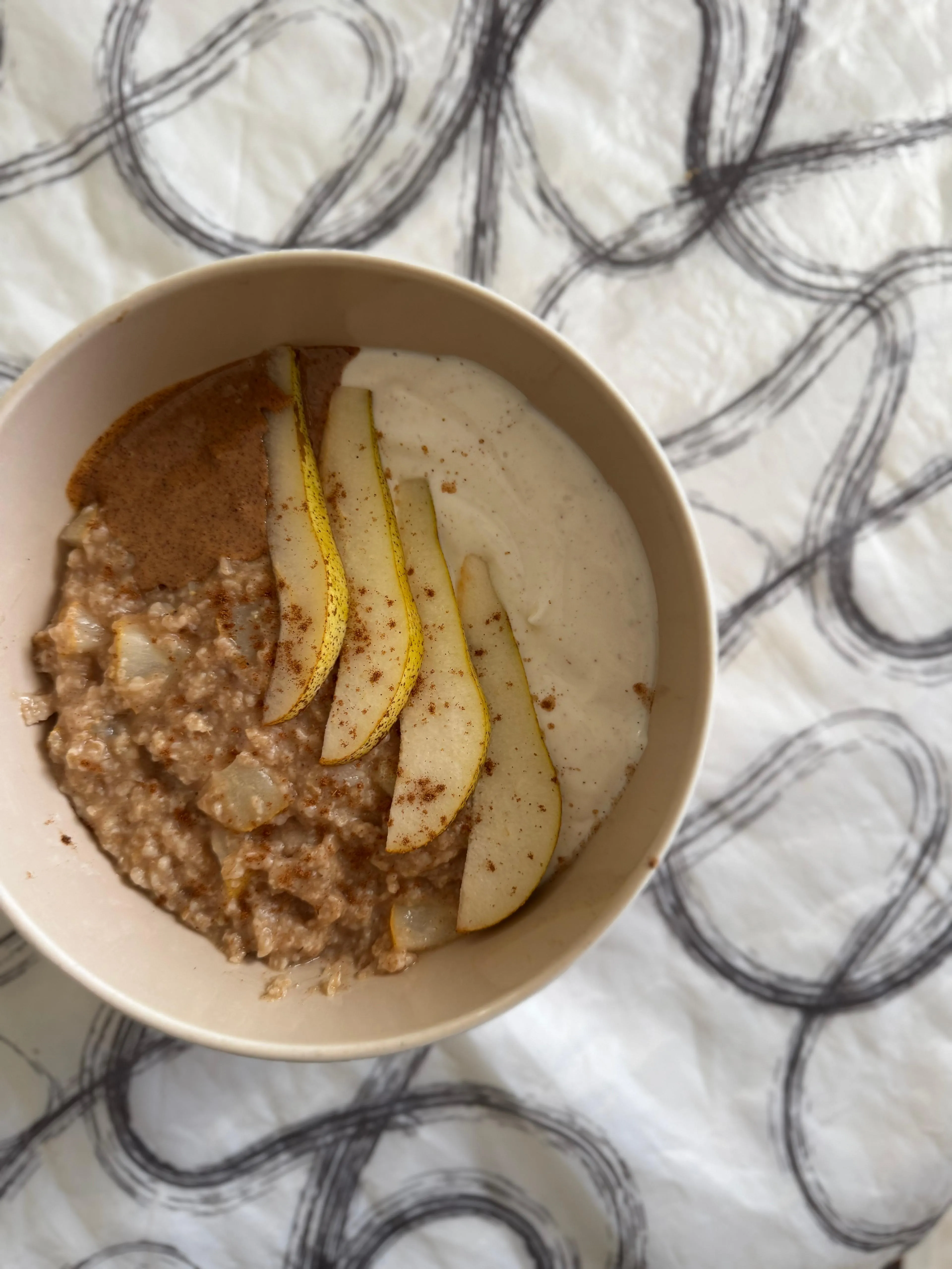 Pancake al cacao con melagrana
